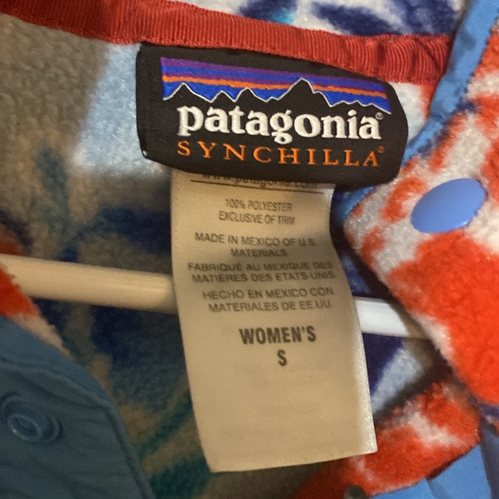 Floral Fleece Pullover patagonia - Picture 3 of 3